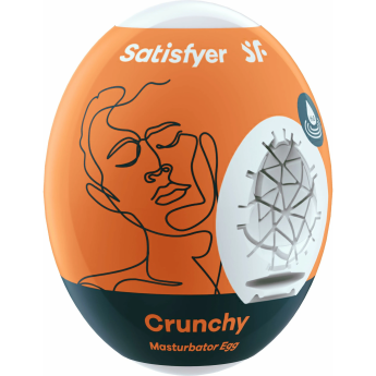 Мастурбатор-яйцо SATISFYER CRUNCHY Мастурбатор-яйцо SATISFYER CRUNCHY
