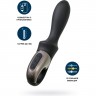 Нереалистичный вибратор SATISFYER HEAT CLIMAX, силикон, 20,5 см 4001661