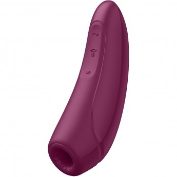 Вибростимулятор вакуум-волновой клиторальный SATISFYER CURVY 1+ RED-PINK Вибростимулятор вакуум-волновой клиторальный SATISFYER CURVY 1+ RED-PINK
